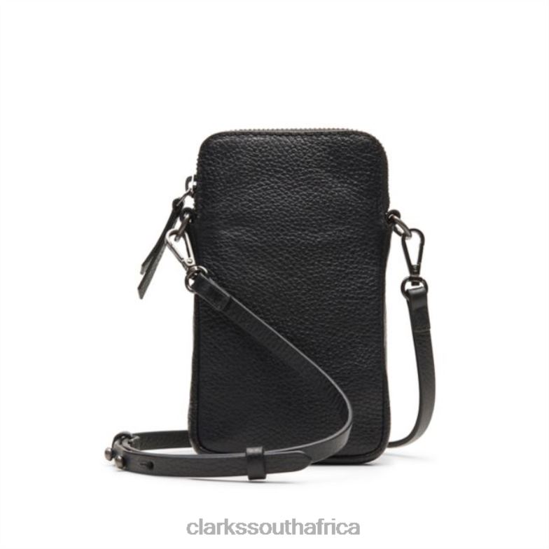 Clarks Black Roslyn Phone Black 840405409 Accessories Clarks Black
