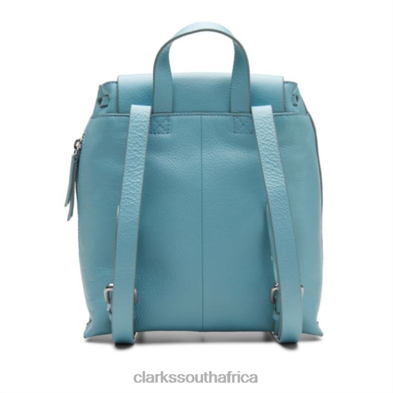 Clarks Turquoise Leather Raelyn Mini Turquoise Leather 840405433 Accessories Clarks Turquoise Leather
