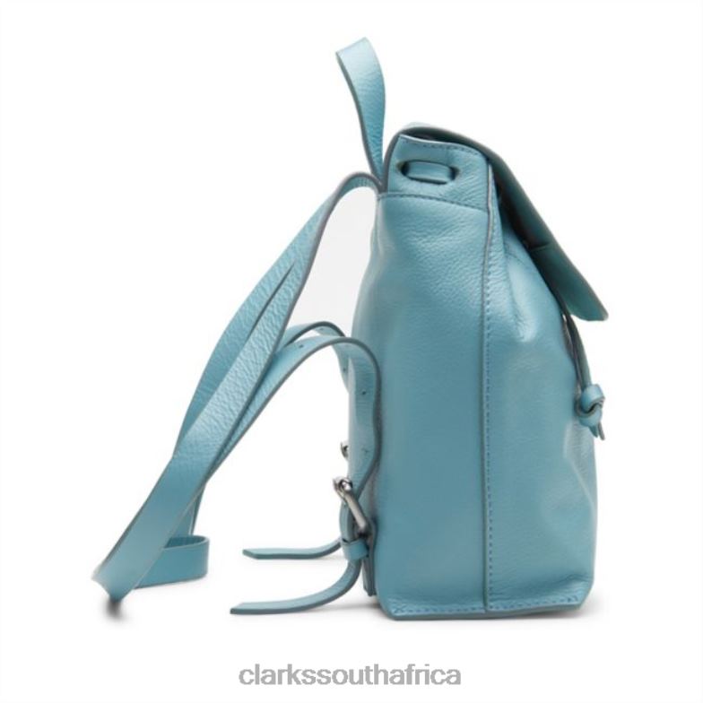 Clarks Turquoise Leather Raelyn Mini Turquoise Leather 840405433 Accessories Clarks Turquoise Leather