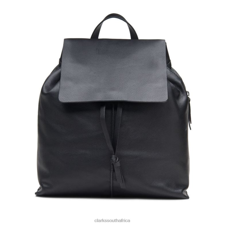 Raelyn Tie Black Leather Clarks Black Leather 840405415 Accessories Clarks Black Leather