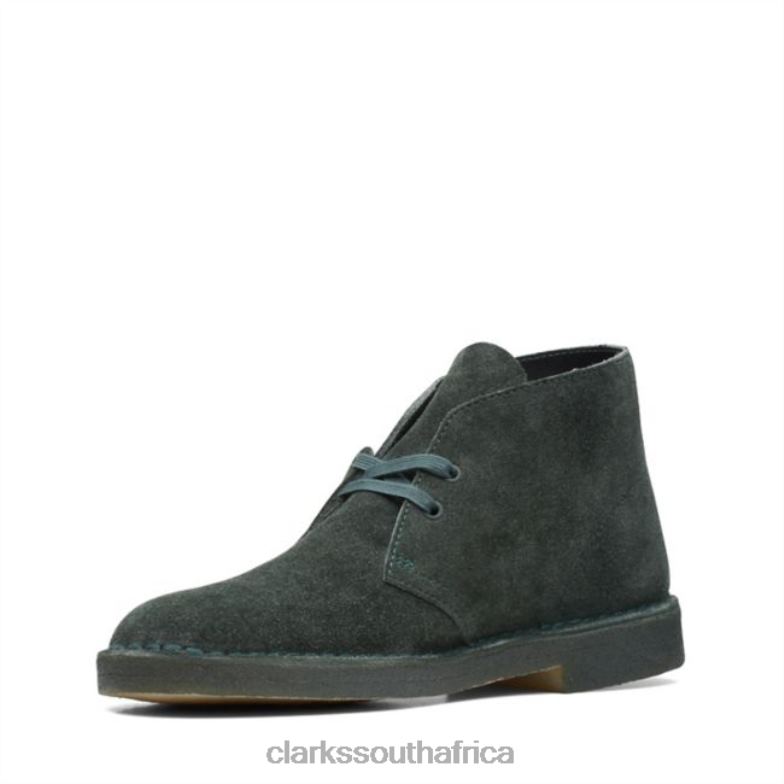 Drk Green Hairy Desert BootDrk Green Hairy Clarks 840406604 Unisex Clarks Drk Green Hairy