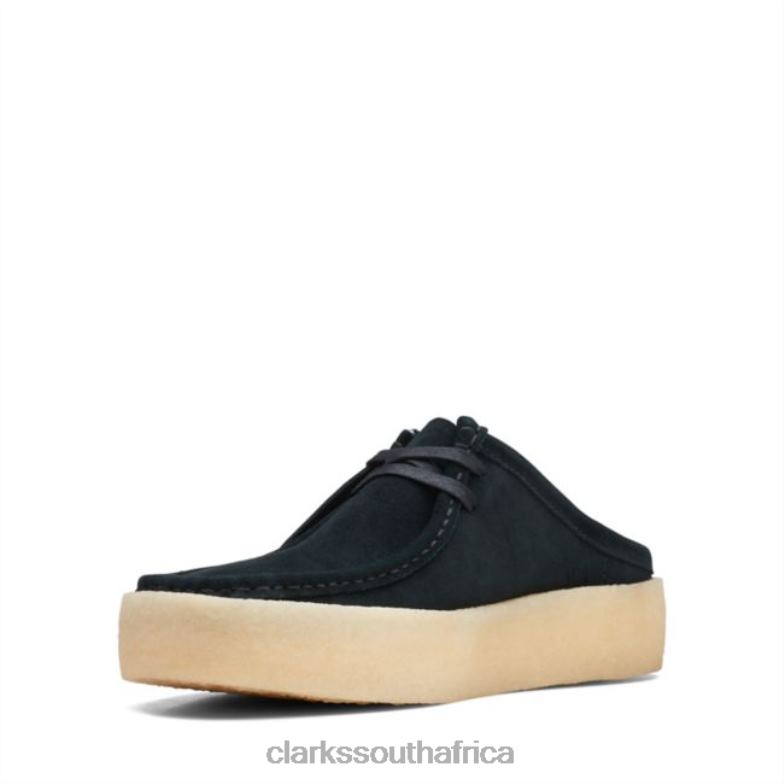 Clarks Wallabee Cup Lo Black Wlined Sde Black Wlined Sde 840406834 Unisex Clarks Black Wlined Sde