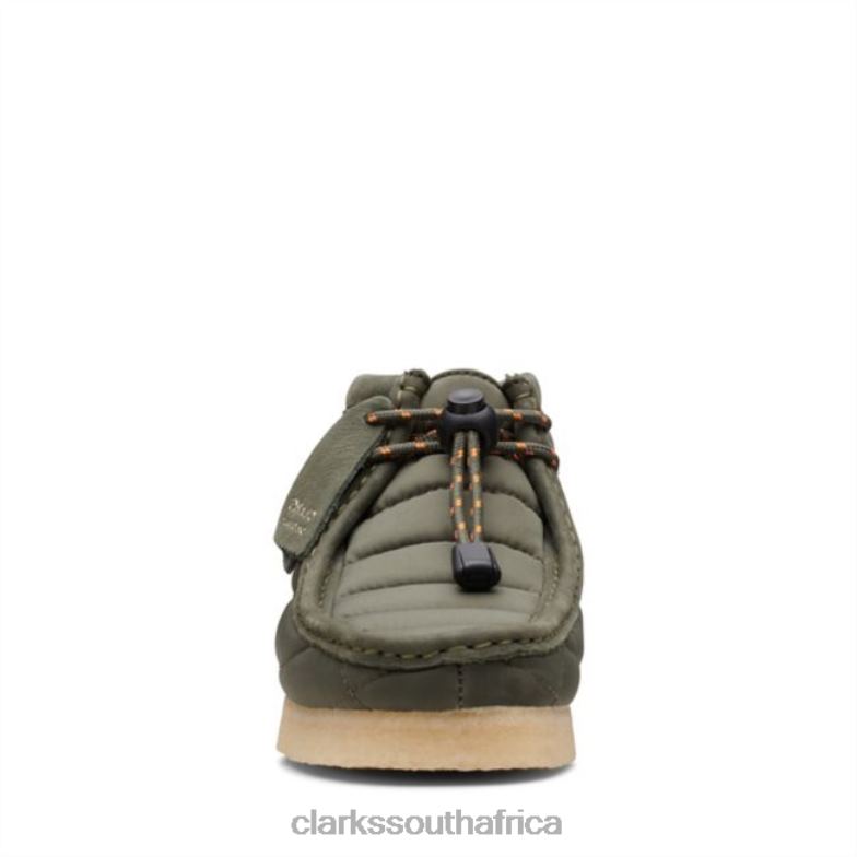 Wallabee Boot Khaki Quilted Khaki Quilted Clarks 840406054 Unisex Clarks Khaki Quilted