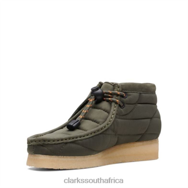 Wallabee Boot Khaki Quilted Khaki Quilted Clarks 840406054 Unisex Clarks Khaki Quilted