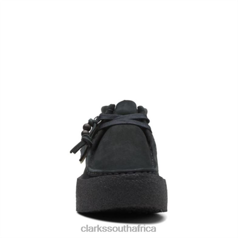 Wallabee Cup Boot Black Nubuck Clarks Black Nubuck 840405349 Unisex Clarks Black Nubuck