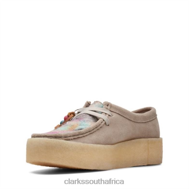 Wallabee Cup Grey Combination Clarks 840405996 Unisex Clarks Grey Combination