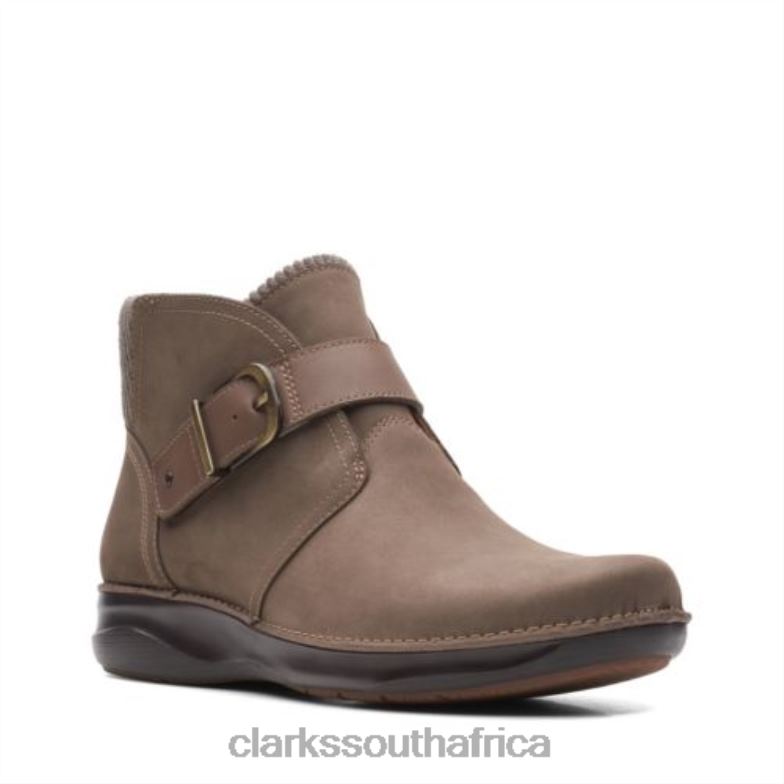 Appley Mid Clarks Taupe Nubuck 840404135 Unisex Clarks Taupe Nubuck