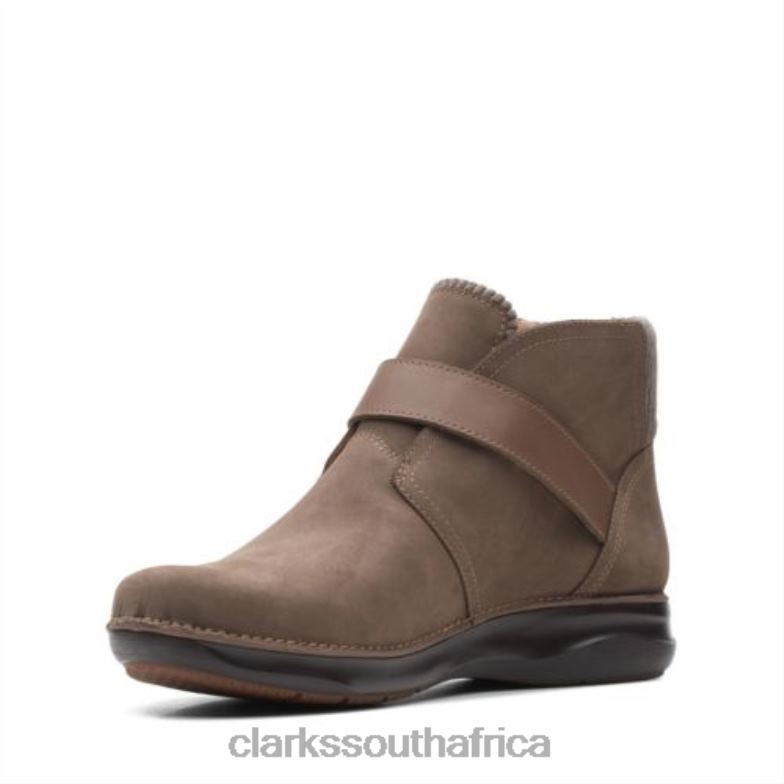 Appley Mid Clarks Taupe Nubuck 840404135 Unisex Clarks Taupe Nubuck