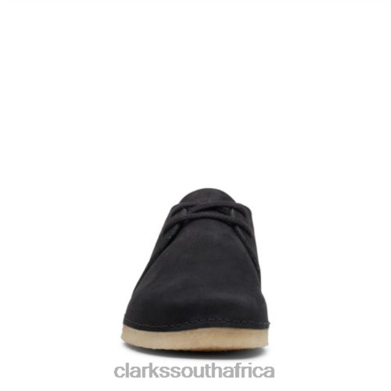 Ashton Clarks Black Nubuck 840404061 Unisex Clarks Black Nubuck