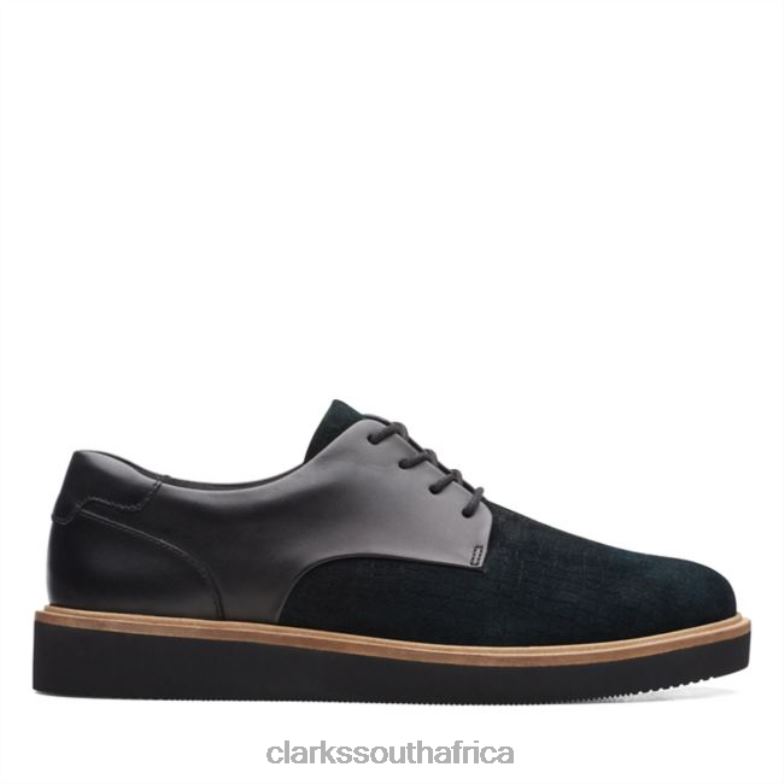 Baille Lace Black Combination Clarks Black Combination 840405023 Unisex Clarks Black Combination