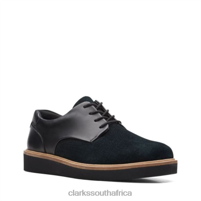 Baille Lace Black Combination Clarks Black Combination 840405023 Unisex Clarks Black Combination