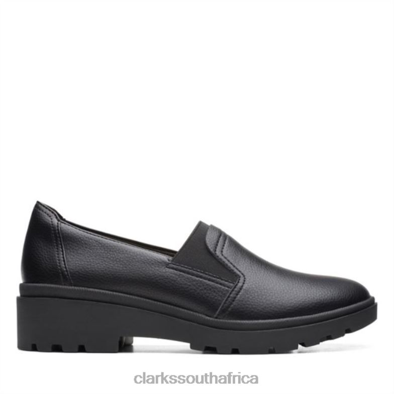 Black Leather Clarks Calla Rae Black Leather 840406272 Unisex Clarks Black Leather