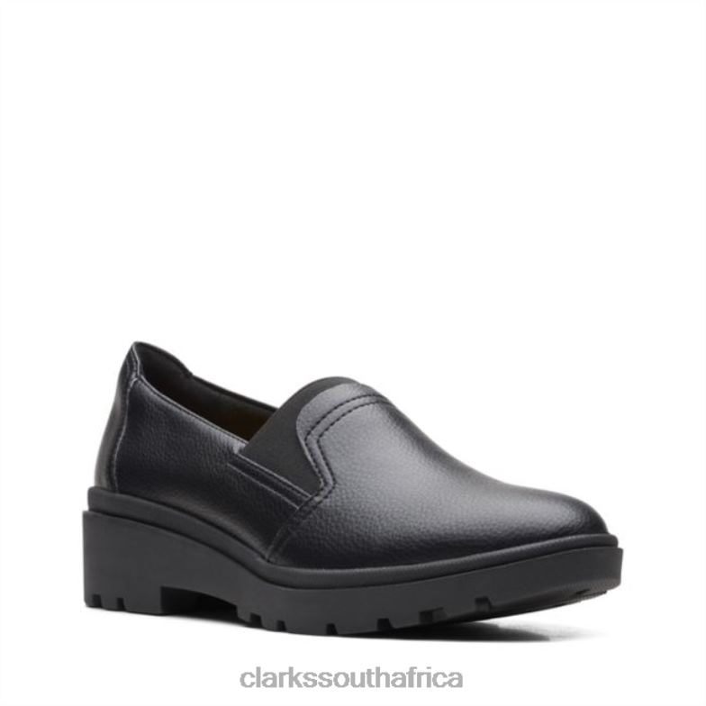 Black Leather Clarks Calla Rae Black Leather 840406272 Unisex Clarks Black Leather