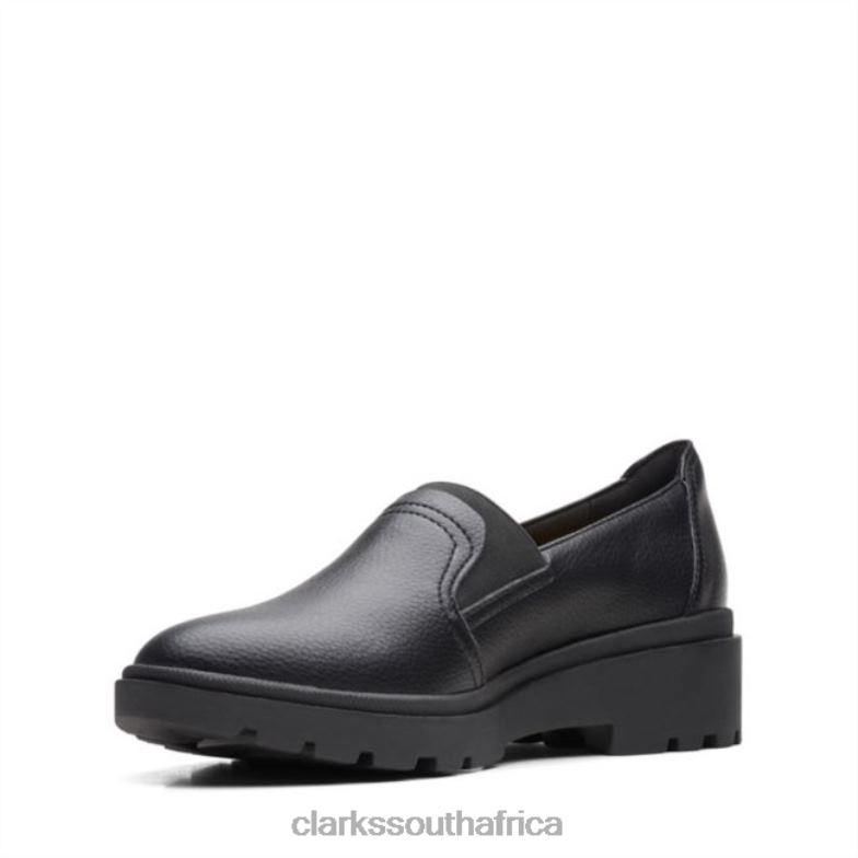 Black Leather Clarks Calla Rae Black Leather 840406272 Unisex Clarks Black Leather