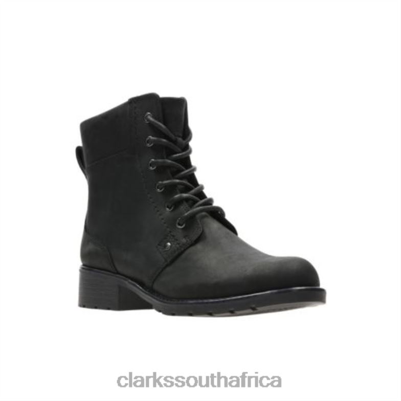 Black Leather Clarks Orinoco Spice 840404112 Unisex Clarks Black Leather