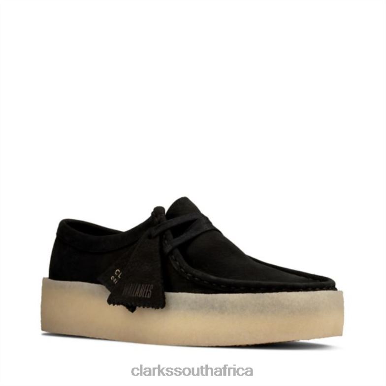 Black Nubuck Clarks Wallabee Cup Black Nubuck 840405179 Unisex Clarks Black Nubuck
