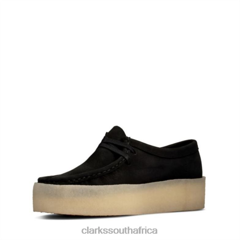 Black Nubuck Clarks Wallabee Cup Black Nubuck 840405179 Unisex Clarks Black Nubuck