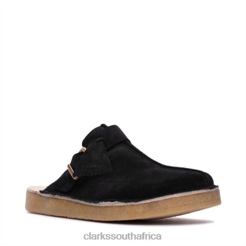 Black Suede Warmlined Clarks Trek Mule Black Suede Warmlined 840405171 Unisex Clarks Black Suede Warmlined