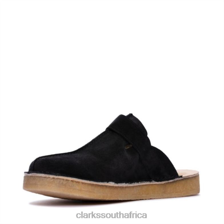 Black Suede Warmlined Clarks Trek Mule Black Suede Warmlined 840405171 Unisex Clarks Black Suede Warmlined