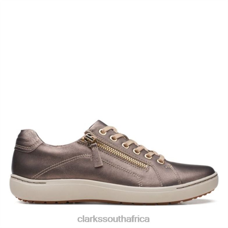 Bronze Metallic Clarks Nalle Lace Bronze Metallic 840406043 Unisex Clarks Bronze Metallic
