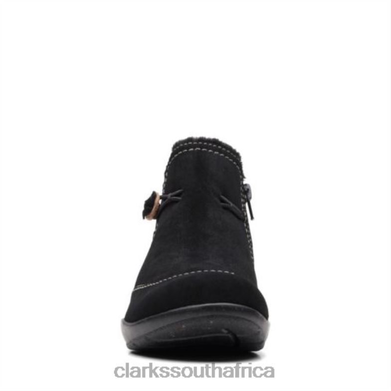Clarks Black Suede Rosevilleaster 840404153 Unisex Clarks Black Suede