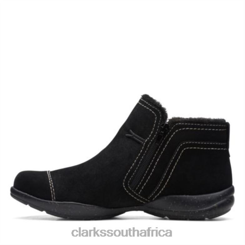 Clarks Black Suede Rosevilleaster 840404153 Unisex Clarks Black Suede