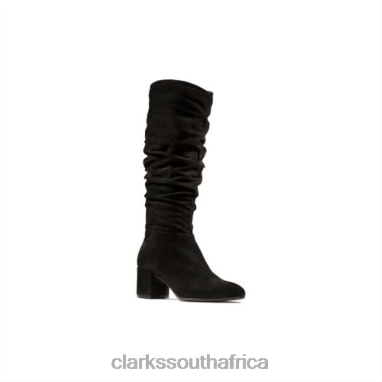 Clarks Black Suede Sheer Slouch 840404233 Unisex Clarks Black Suede