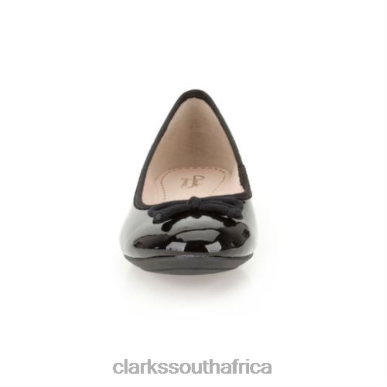 Clarks Carousel Ride Black Patent 840404082 Unisex Clarks Black Patent