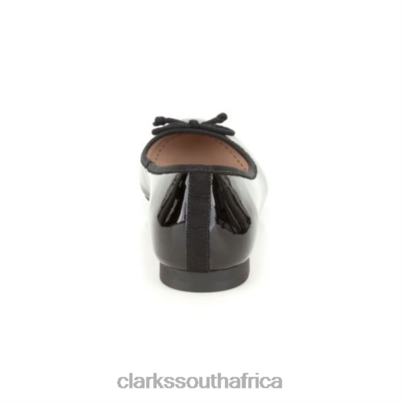 Clarks Carousel Ride Black Patent 840404082 Unisex Clarks Black Patent