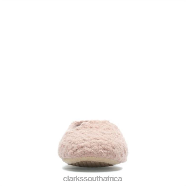 Clarks Cozily Curl Rose Rose 840405146 Unisex Clarks Rose