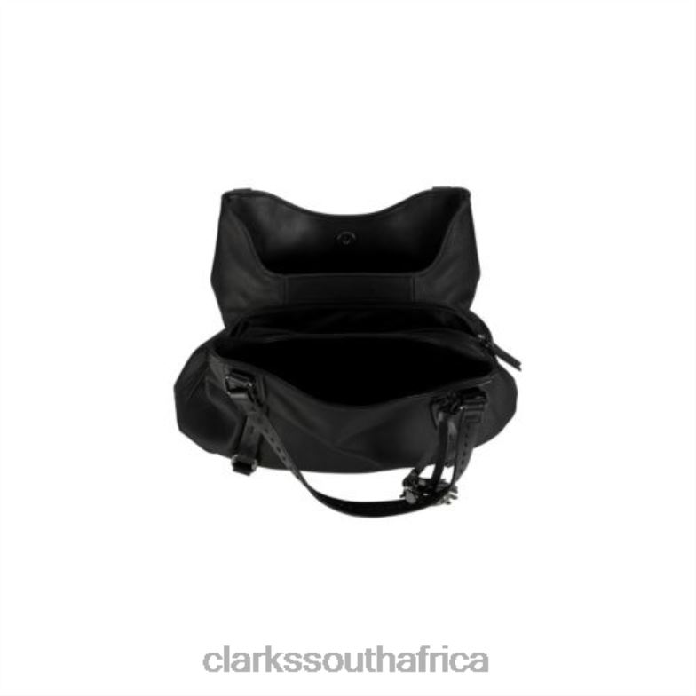 Clarks Geoid Lulu Black Synthetic 840404330 Unisex Clarks Black Synthetic