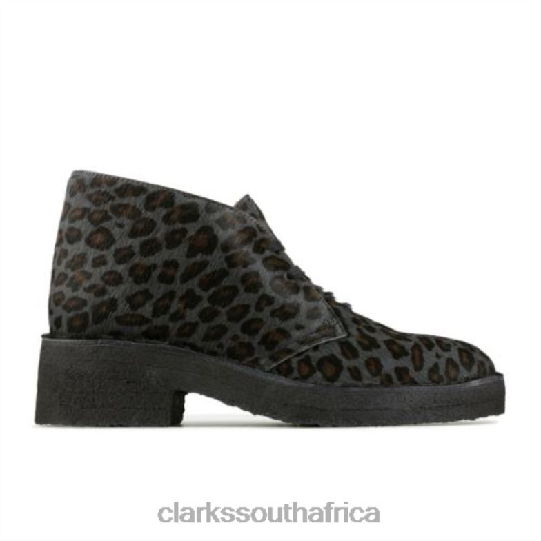 Clarks Leopard Print Arisa Desert 840404161 Unisex Clarks Leopard Print