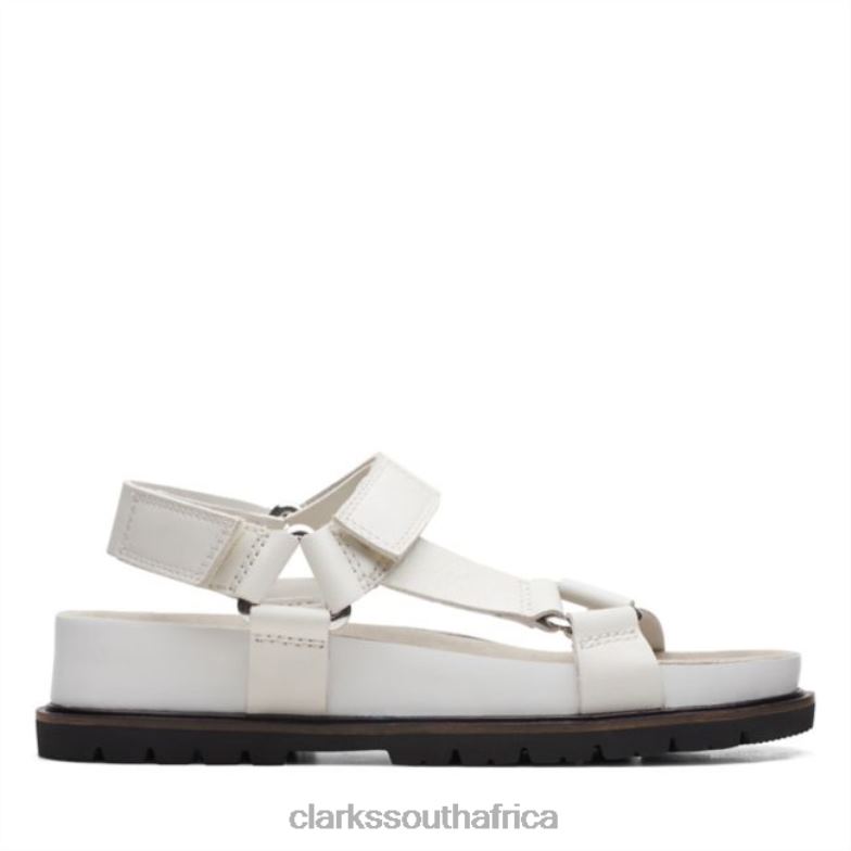 Clarks Orianna Sporty White Leather 840406395 Unisex Clarks White Leather