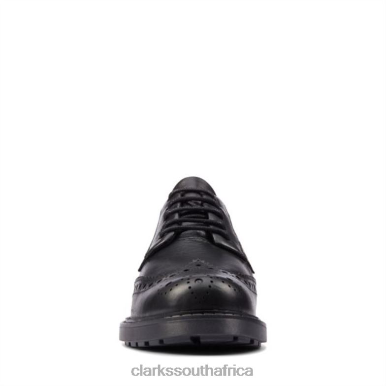 Clarks Orinoco 2 Limit Black Leather Black Leather 840405082 Unisex Clarks Black Leather