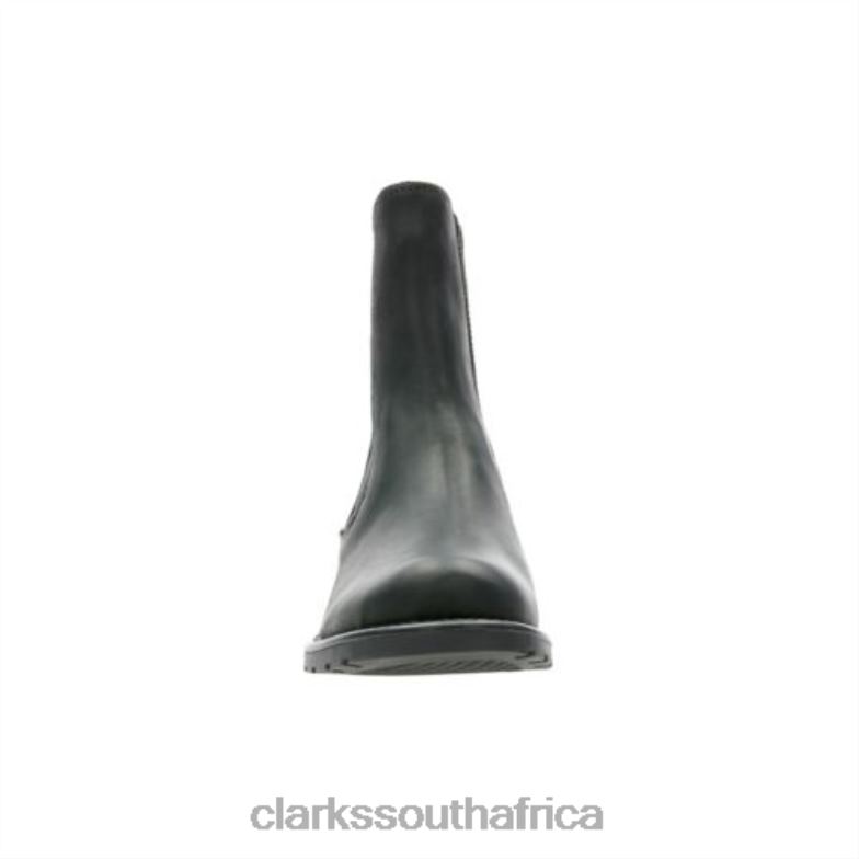 Clarks Orinoco Club Black Leather 840404114 Unisex Clarks Black Leather