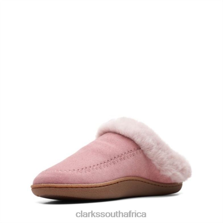 Clarks Rose Suede Pilton Home Rose Suede 840405169 Unisex Clarks Rose Suede