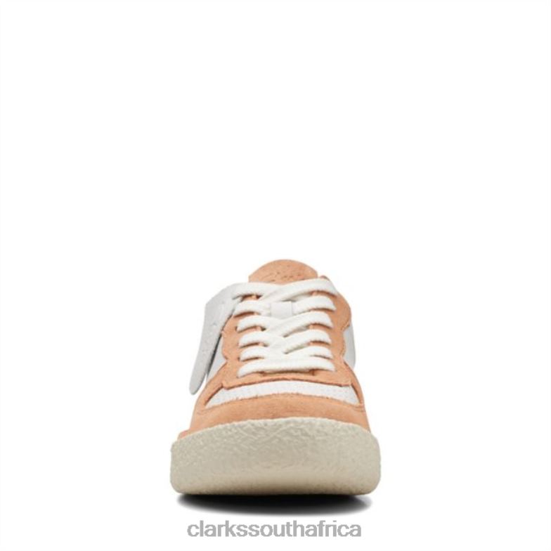 Clarks Sandstone Combi Craft Cup Court Sandstone Combi 840405185 Unisex Clarks Sandstone Combi