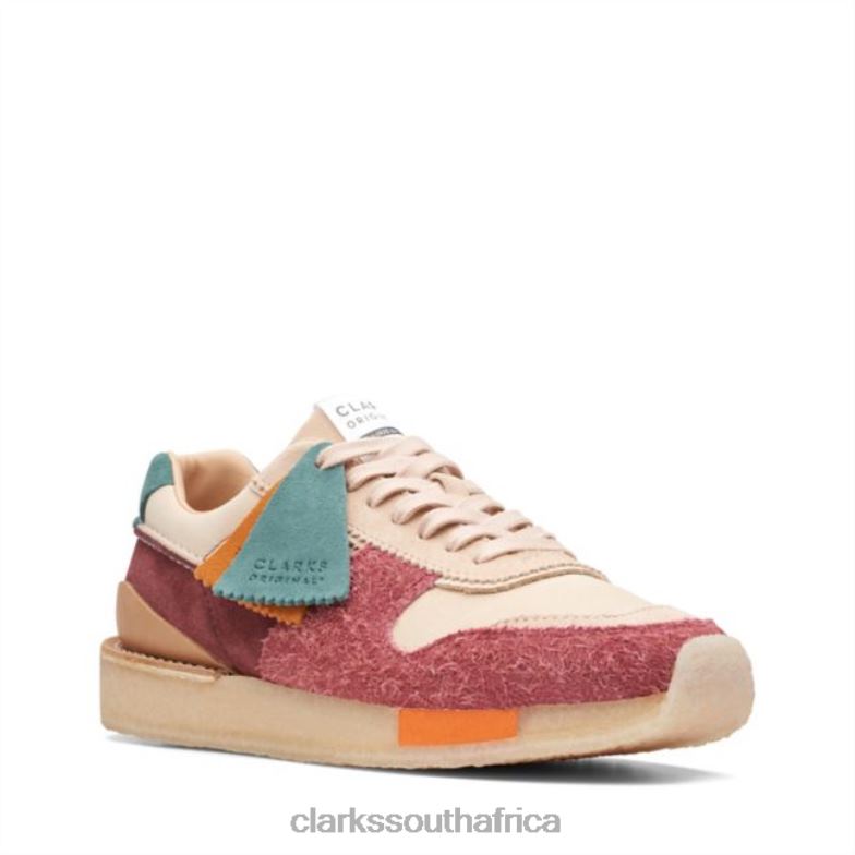 Clarks Tor Run Dark Pink Combi Dark Pink Combi 840406042 Unisex Clarks Dark Pink Combi