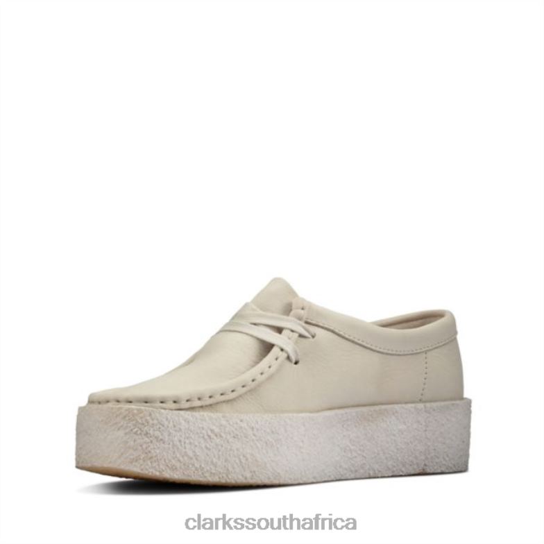 Clarks Wallabee Cup White Nubuck White Nubuck 840405178 Unisex Clarks White Nubuck