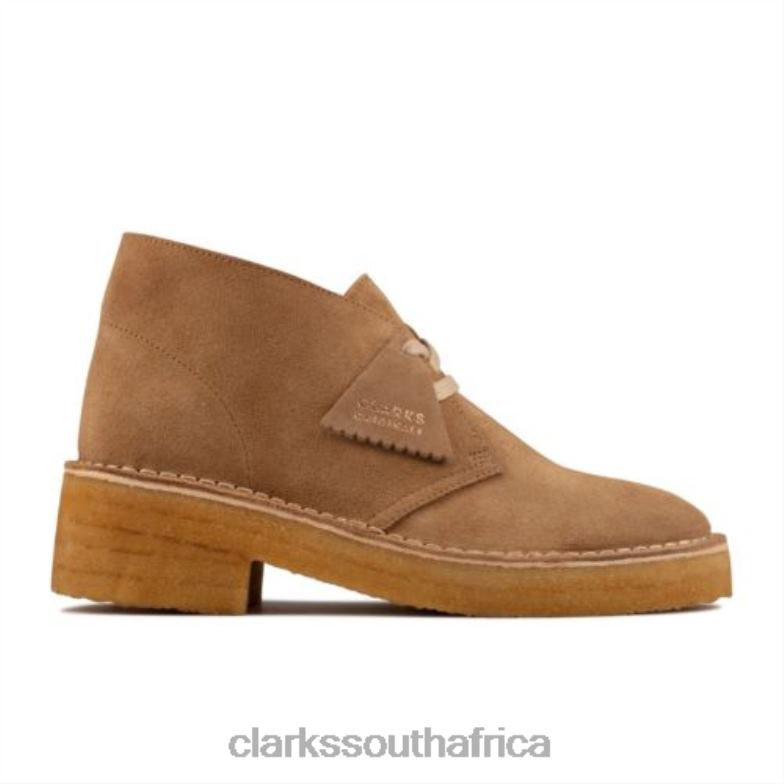 Dark Sand Suede Clarks Arisa Desert 840404176 Unisex Clarks Dark Sand Suede