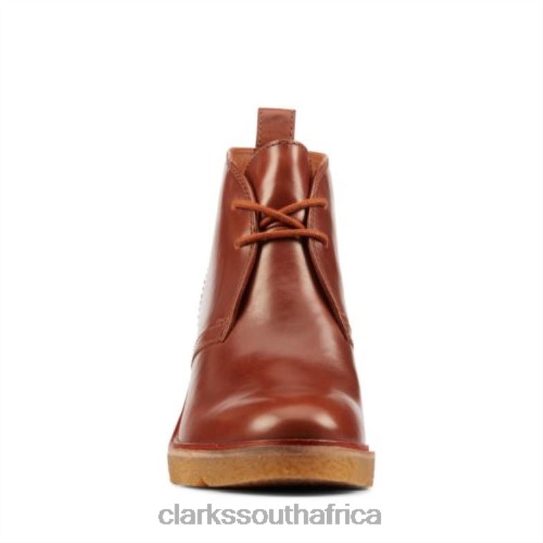 Dark Tan Leather Clarkford D Bt Clarks 840404188 Unisex Clarks Dark Tan Leather