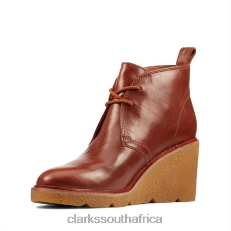 Dark Tan Leather Clarkford D Bt Clarks 840404188 Unisex Clarks Dark Tan Leather