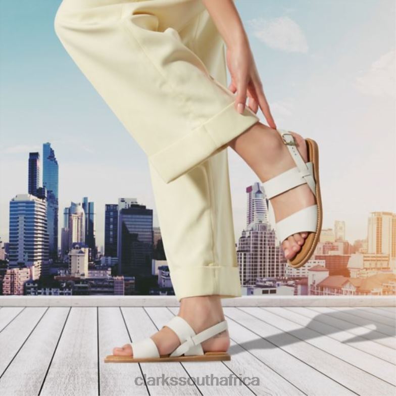 Karsea Strap White Clarks White 840405229 Unisex Clarks White