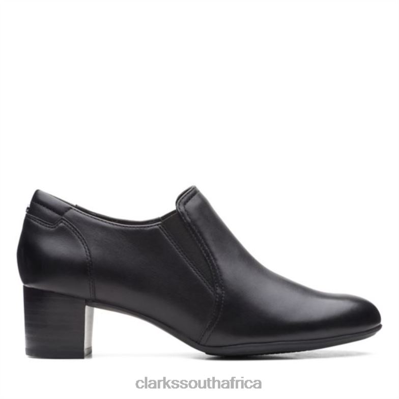 Linnae Way Black Leather Clarks Black Leather 840406199 Unisex Clarks Black Leather