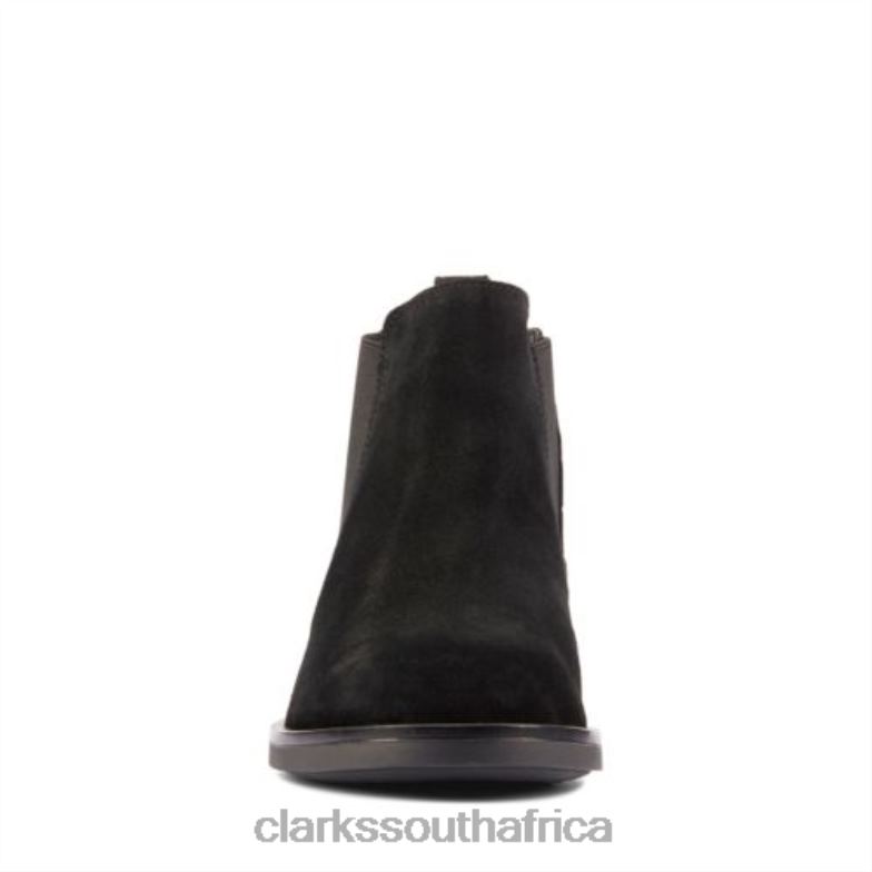 Memi Top Black Croc Clarks 840404102 Unisex Clarks Black Croc