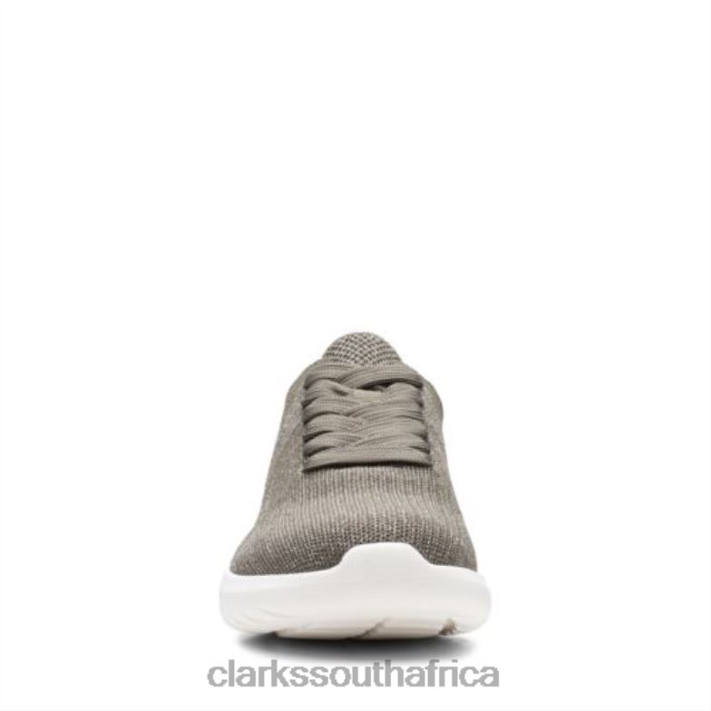 Nova Glint Clarks Dark Olive Combi 840404335 Unisex Clarks Dark Olive Combi