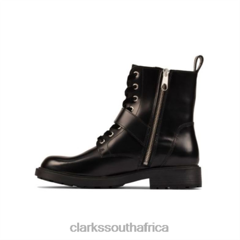 Orinoco2 Buckle Black Leather Clarks 840404342 Unisex Clarks Black Leather