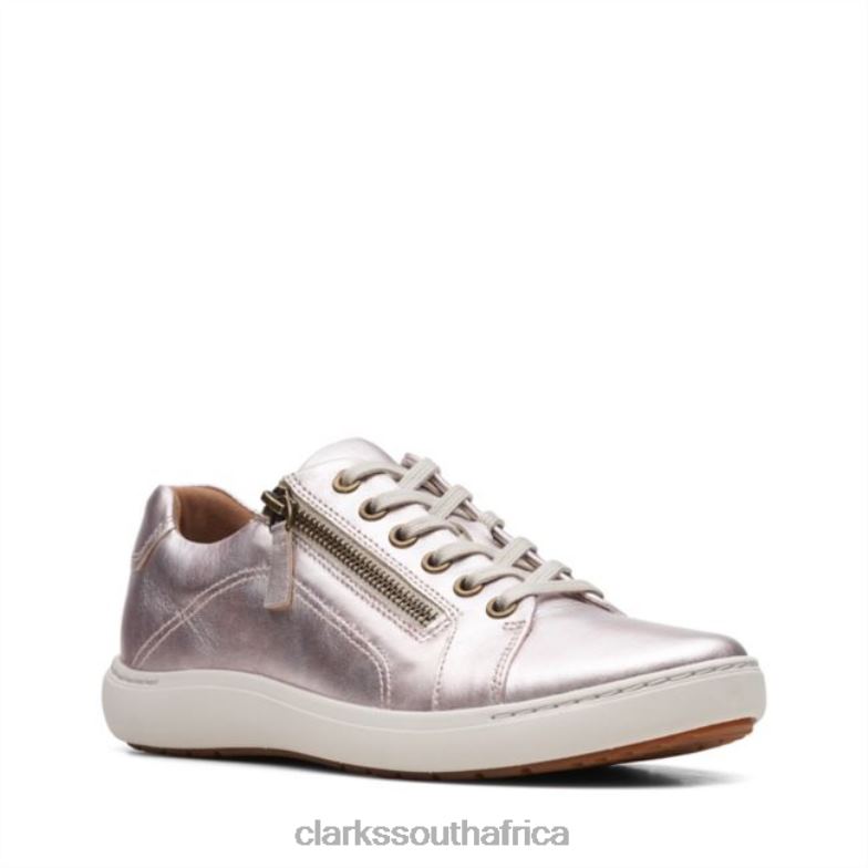 Platinum Clarks Nalle Lace Platinum 840405107 Unisex Clarks Platinum