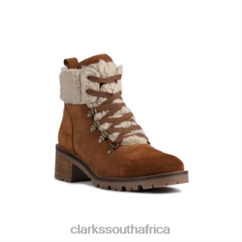 Roseleigh Sky Clarks Dark Tan Suede 840404141 Unisex Clarks Dark Tan Suede