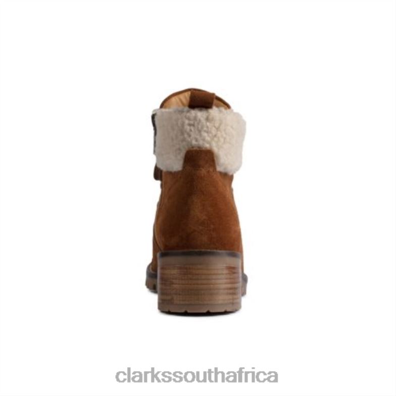 Roseleigh Sky Clarks Dark Tan Suede 840404141 Unisex Clarks Dark Tan Suede